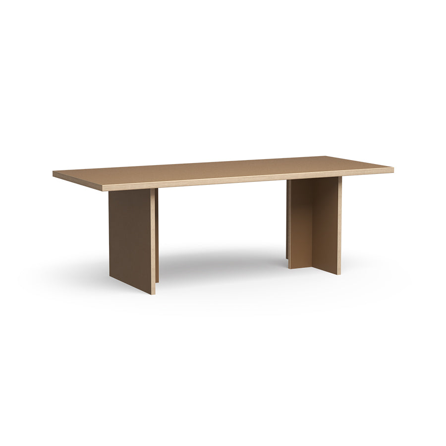 HKLiving Customisable Rectangular Dining Table – Multiple Colours & Sizes (220cm or 280cm)