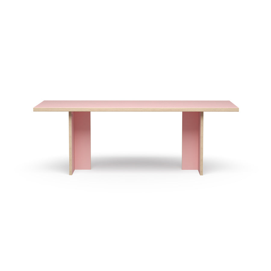 HKLiving Customisable Rectangular Dining Table – Multiple Colours & Sizes (220cm or 280cm)