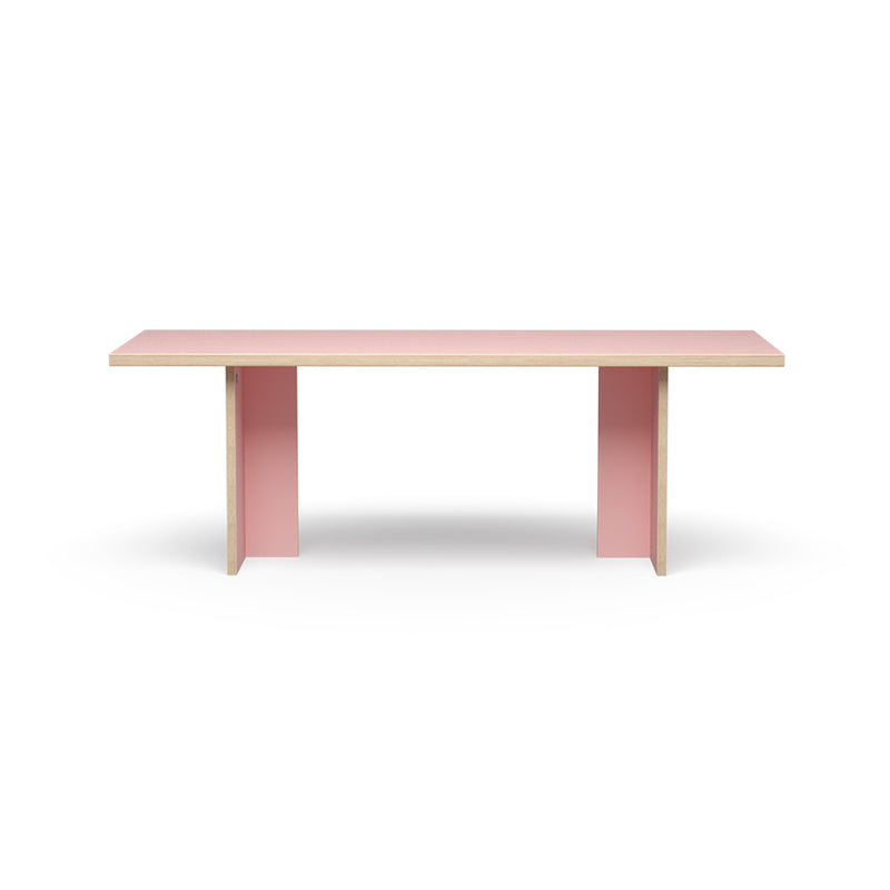 HKLiving Customisable Rectangular Dining Table - Multiple Colours & Sizes (220cm or 280cm)