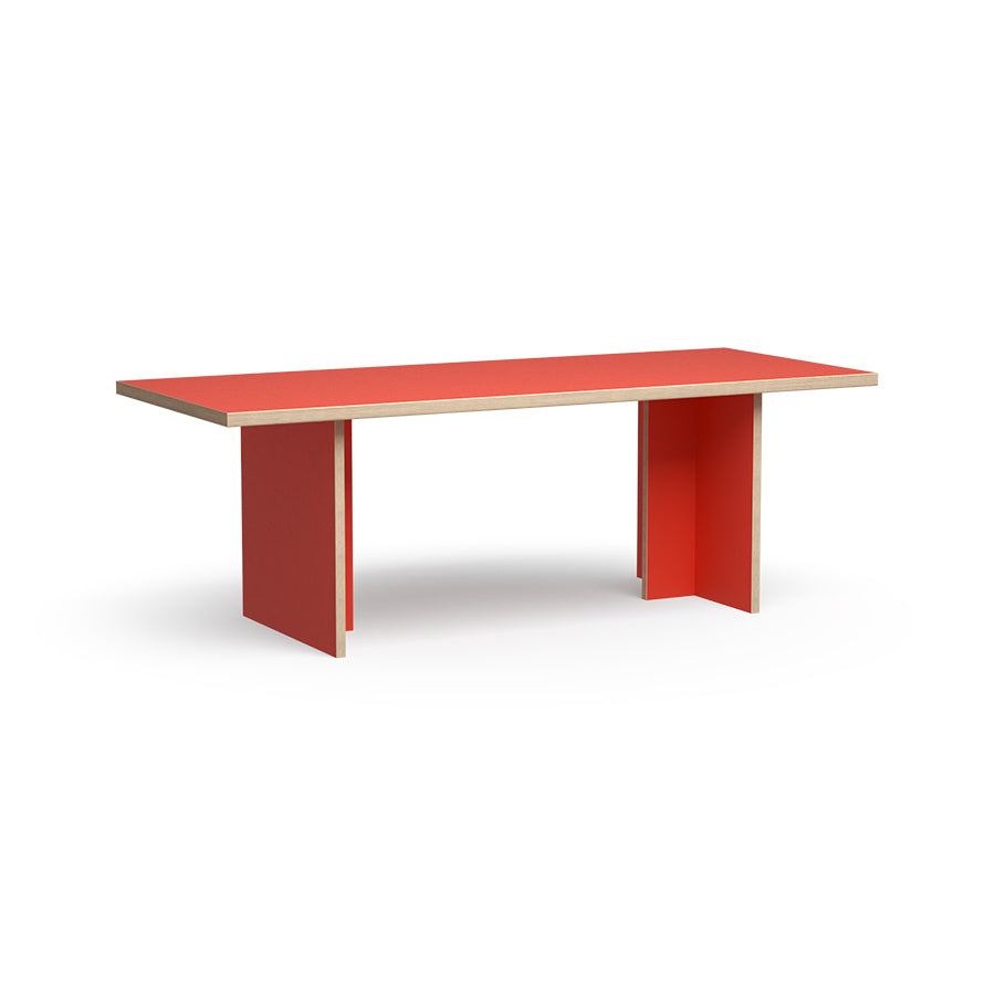 HKLiving Customisable Rectangular Dining Table - Multiple Colours & Sizes (220cm or 280cm)