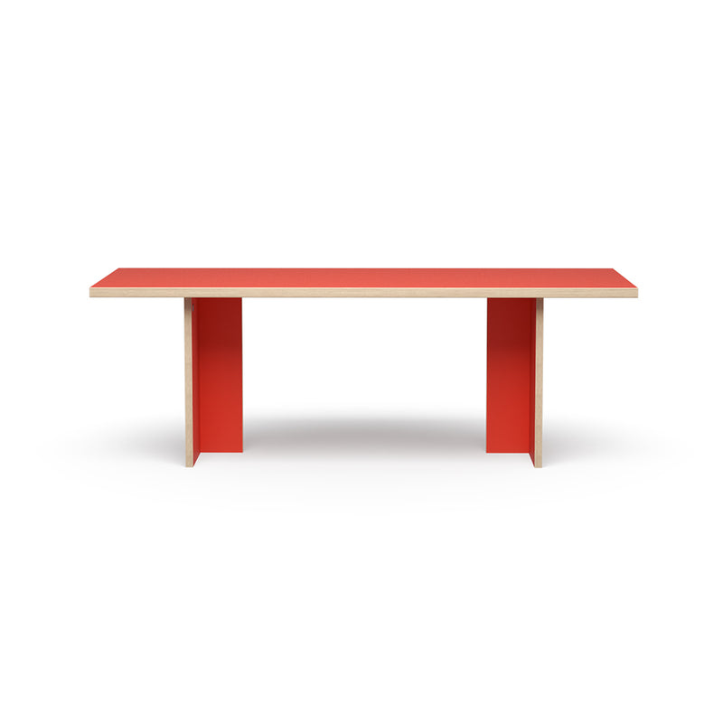 HKLiving Customisable Rectangular Dining Table – Multiple Colours & Sizes (220cm or 280cm)