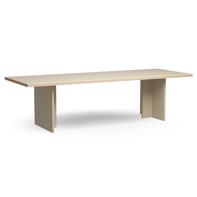 HKLIVING Customisable Rectangular Dining Table - Multiple Colours & Sizes (220cm or 280cm)