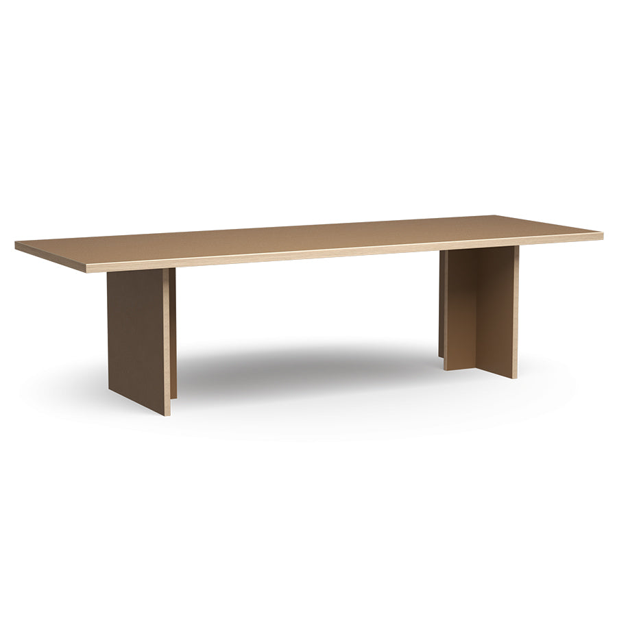 HKLiving Customisable Rectangular Dining Table – Multiple Colours & Sizes (220cm or 280cm)