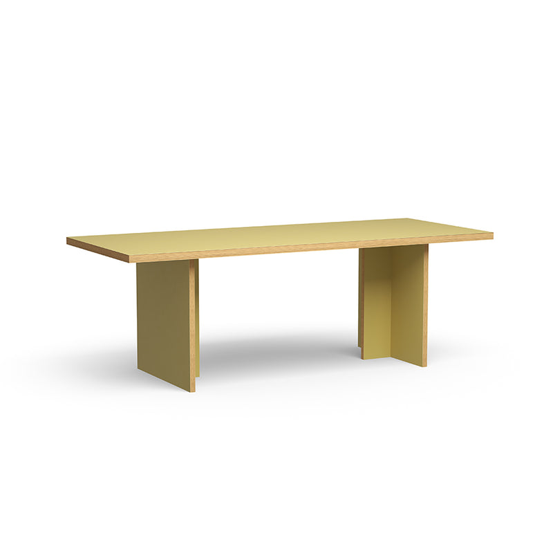 HKLiving Customisable Rectangular Dining Table - Multiple Colours & Sizes (220cm or 280cm)