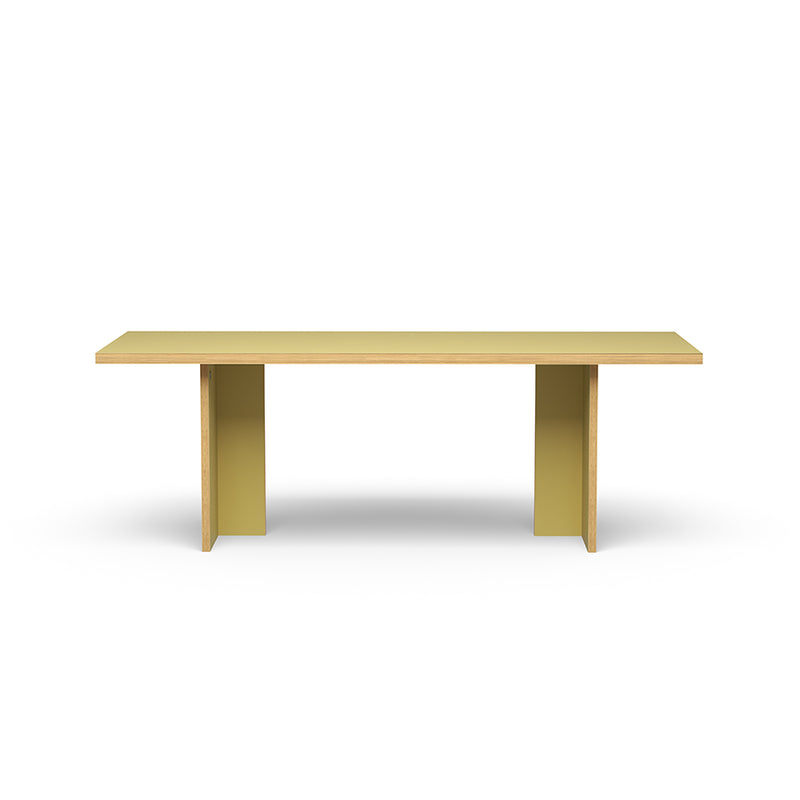 HKLiving Customisable Rectangular Dining Table – Multiple Colours & Sizes (220cm or 280cm)