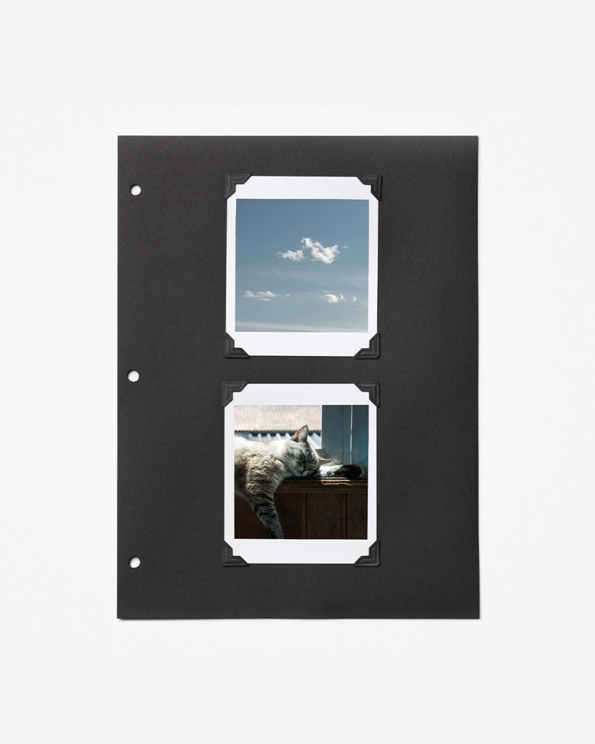 Photo Corners – Black – Acid-Free Stick-On Corners for Albums & Scrapbooks