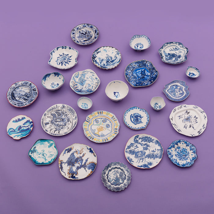 Classics on Acid Dinner Plates by Seletti x Diesel – Statement Porcelain Plates