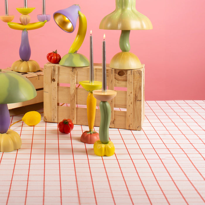 Seletti Vitamin Candle Holders – Playful Veggie-Inspired Décor