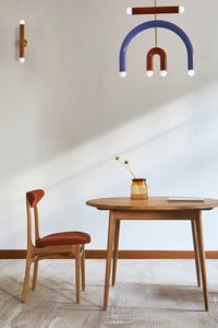 Fox Round Dining Table 110 by 366 Concept, lifestyle image