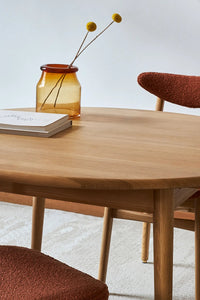 Fox Round Dining Table 110 by 366 Concept, second lifestyle image