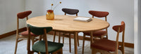 Fox Round Extendable Dining Table by 366 Concept in an interior