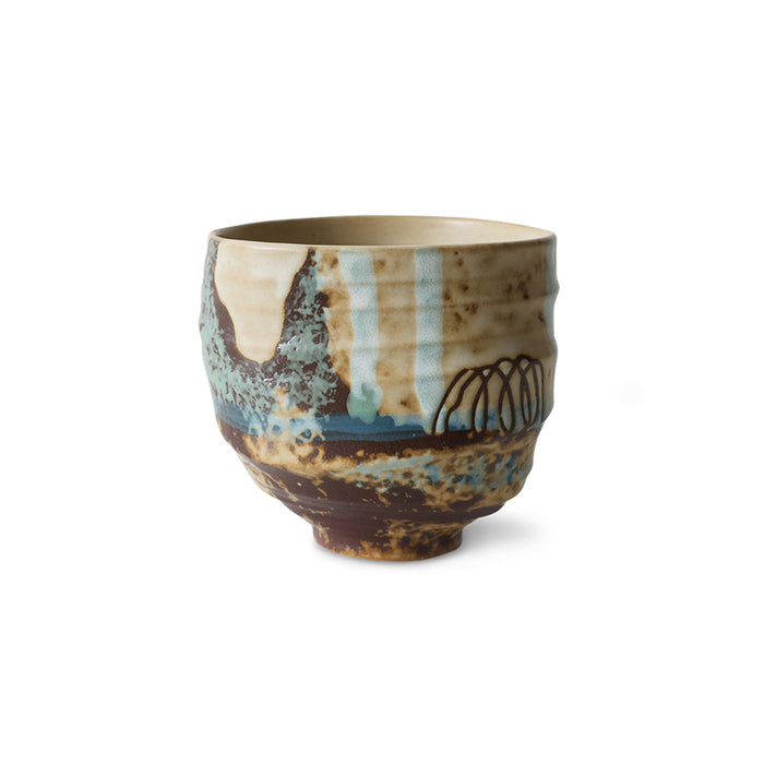 Compact artisan mug from HKLIVING Artist Ceramics series, ideal for everyday coffee.
