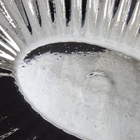 close-up detail of reflective chrome glaze on hkliving new classics plateau