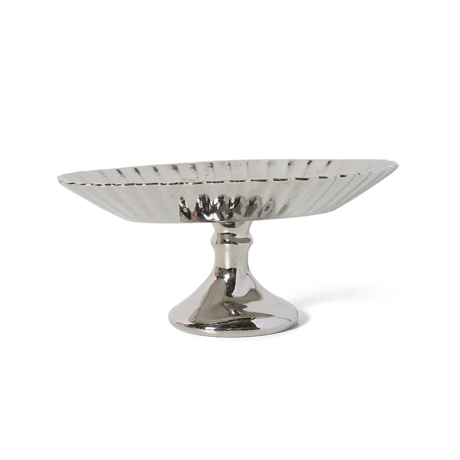 hkliving new classics chrome plateau pedestal stand clean product shot
