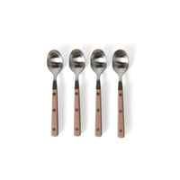 HKLIVING taupe tea spoons set of four front view product image
