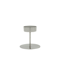 House Doctor Anit tealight holder in brushed silver