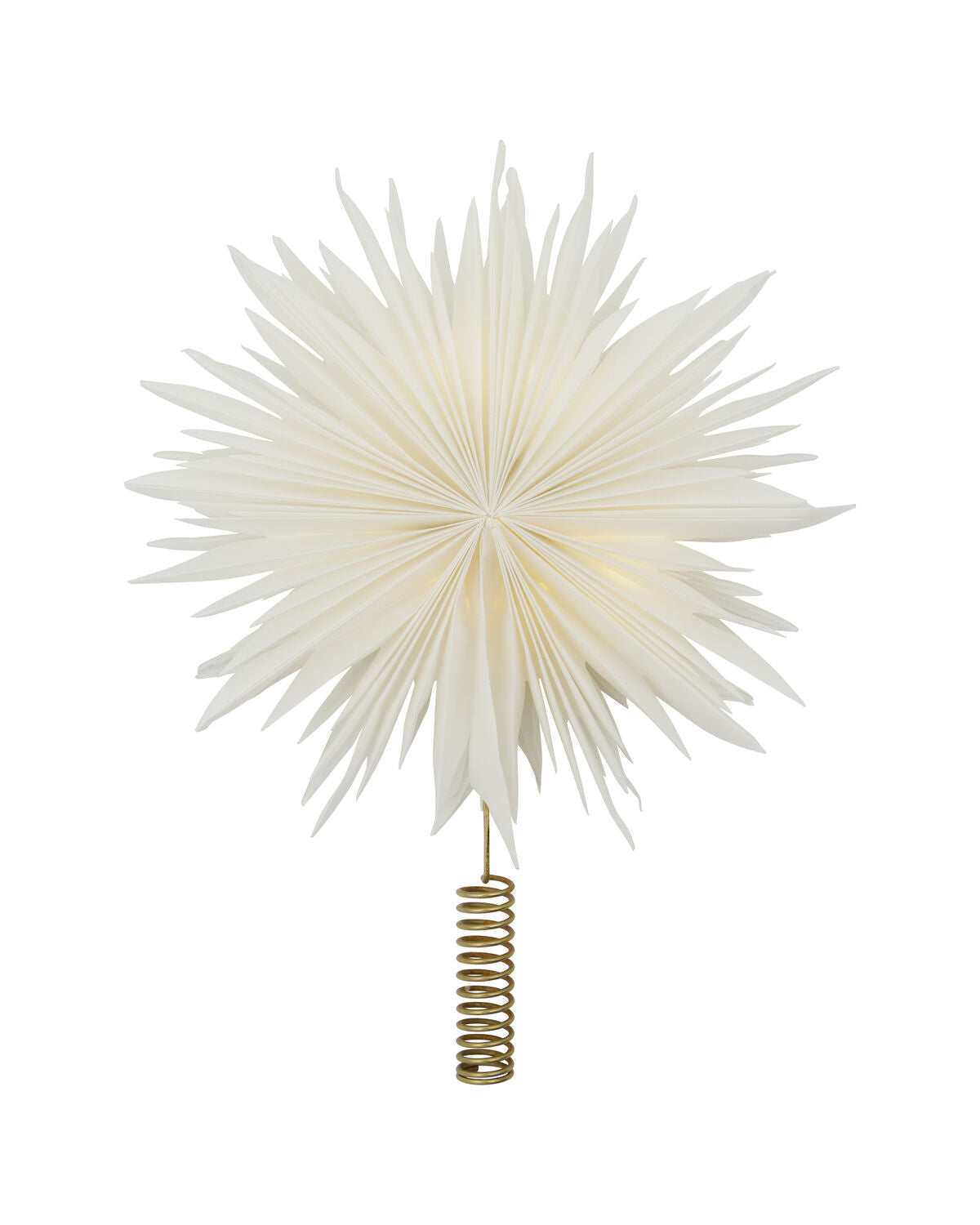 House Doctor Gant paper star tree topper, front view