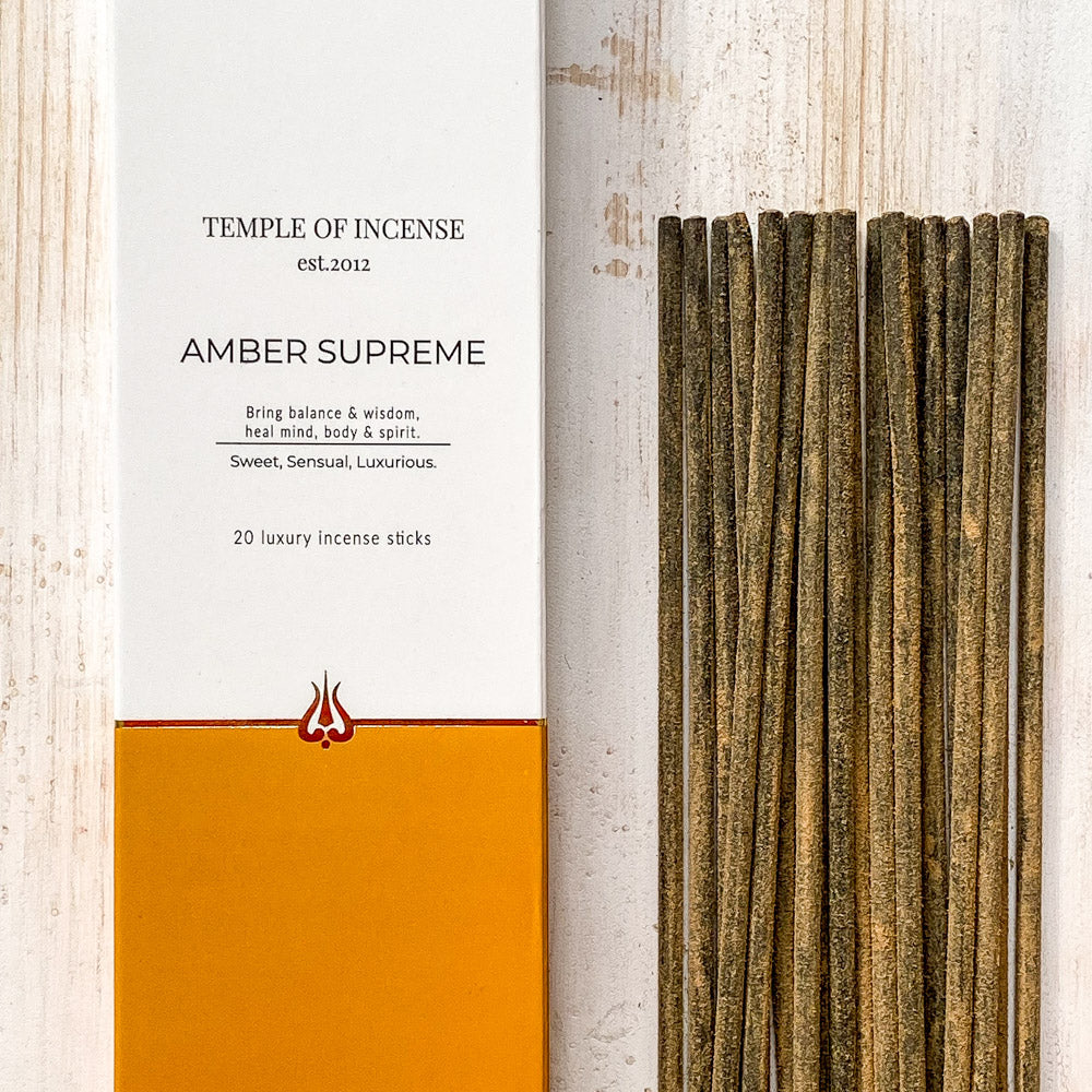 Amber Supreme Incense Sticks