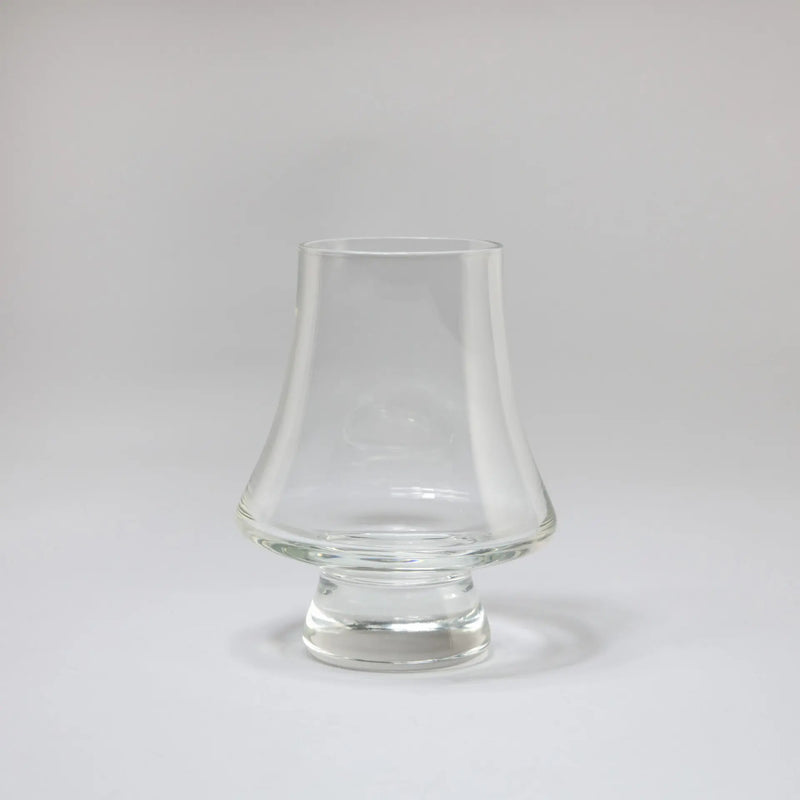 Kajo clear glass on foot by Olsson & Jensen on a white background