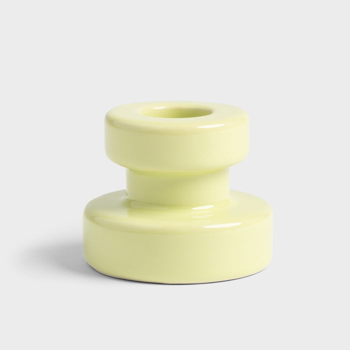 light green mini candle holder by &klevering for taper candles

