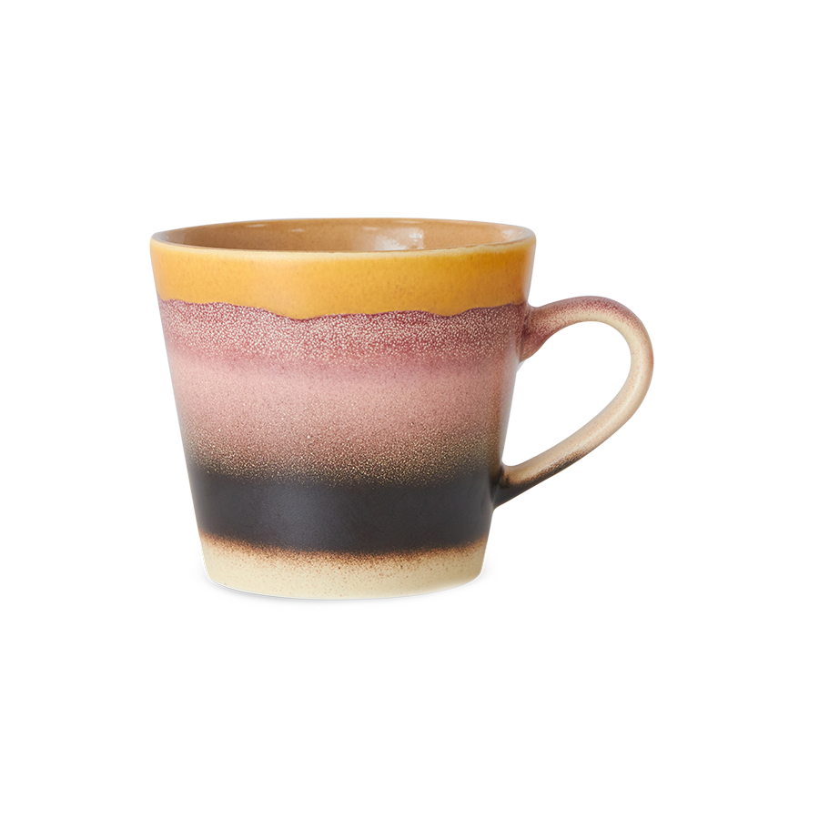 Cappuccino Mugs: HKliving, 70s Collection