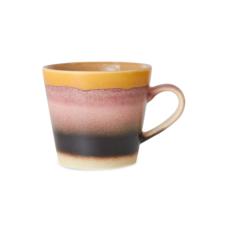 Cappuccino Mugs: HKliving, 70s Collection