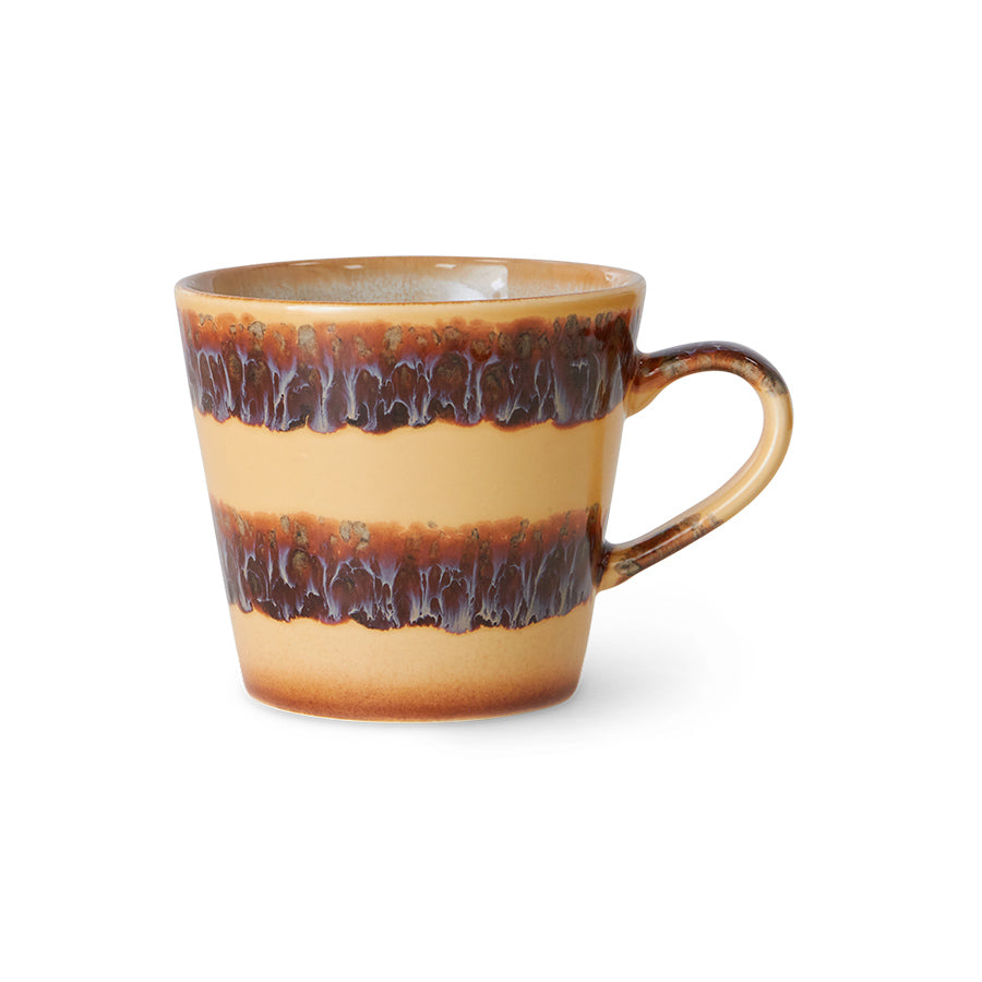 Cappuccino Mugs: HKliving, 70s Collection