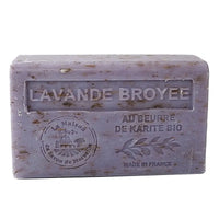 La Maison du Savon de Marseille Lavender Broyée soap bar, alternative view