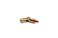 Le Feu Dome Angle Ceiling Mount in Rose Gold, for hanging the Dome Sky bioethanol fireplace from a sloped ceiling