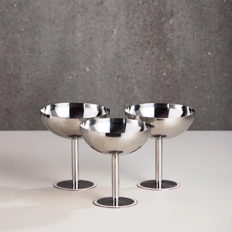 Aida Life in Colour candyfloss pink stainless steel serving cup