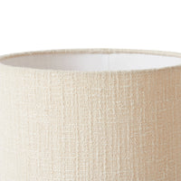 Lamp Shade Cream Linen Boucle, High Boucle by hkliving