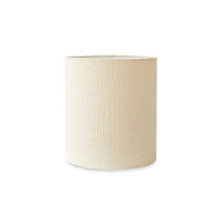 Lamp Shade Cream Linen Boucle, Low Boucle by hkliving