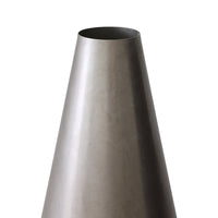 close-up of the tapering cone shade on the HKLIVING metal table lamp