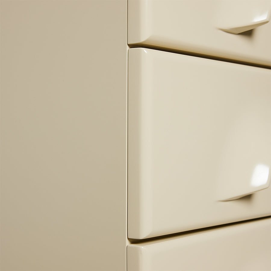 hkliving Chest of 8 Drawers in Cream