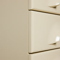 hkliving Chest of 8 Drawers in Cream