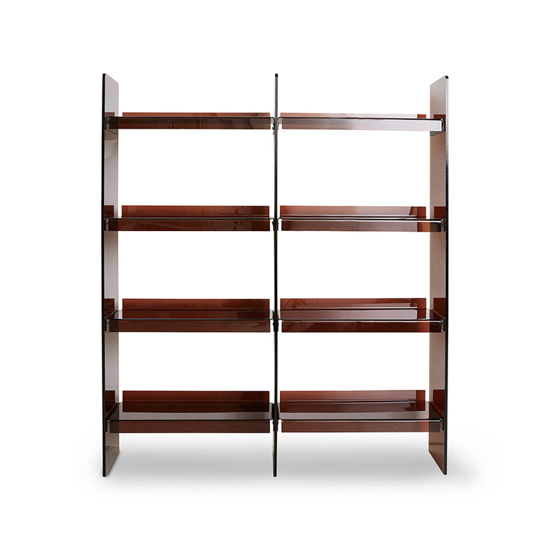 hkliving Smokey Brown Acrylic Modular Display Cabinet System