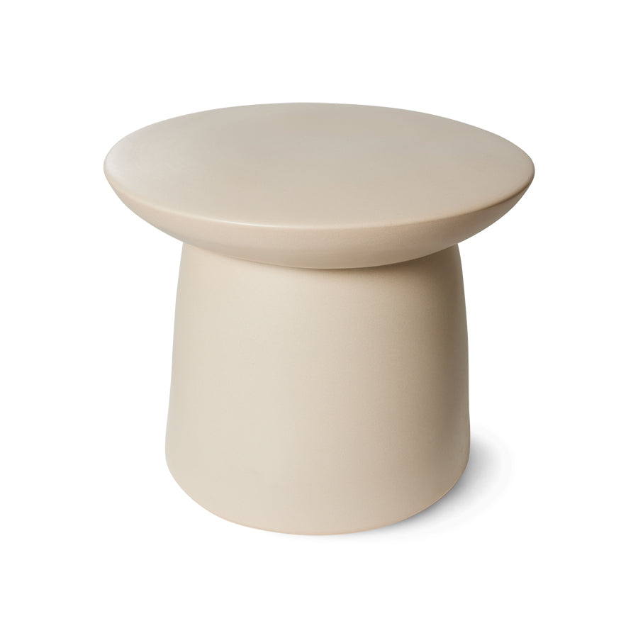 hk living uk white cream stool or end table with a generous size