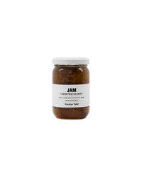 Jar of Nicolas Vahé Christmas Delight jam with apples, pears and nuts, 235g
