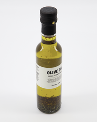 Herbes de Provence infused olive oil 25cl by Nicolas Vahé – bottle packshot.