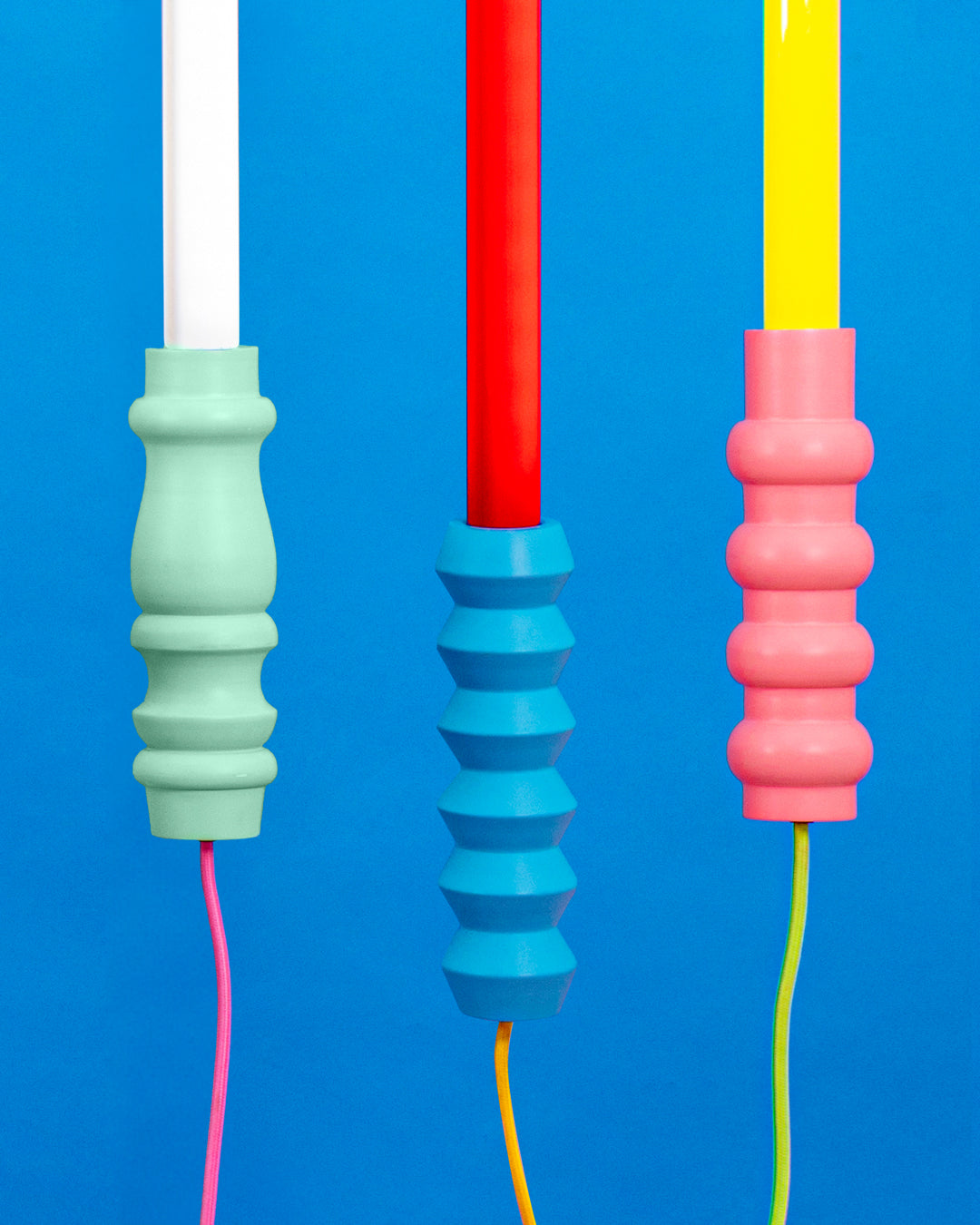 Superlinea LED Tube Lights by Seletti - in Neon Pink, Yellow, Fuscia Red, Blue, Green, and White