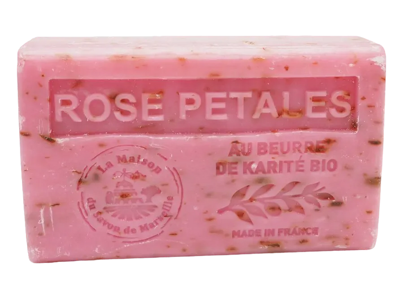 La Maison du Savon de Marseille Rose Petals soap bar, alternative view