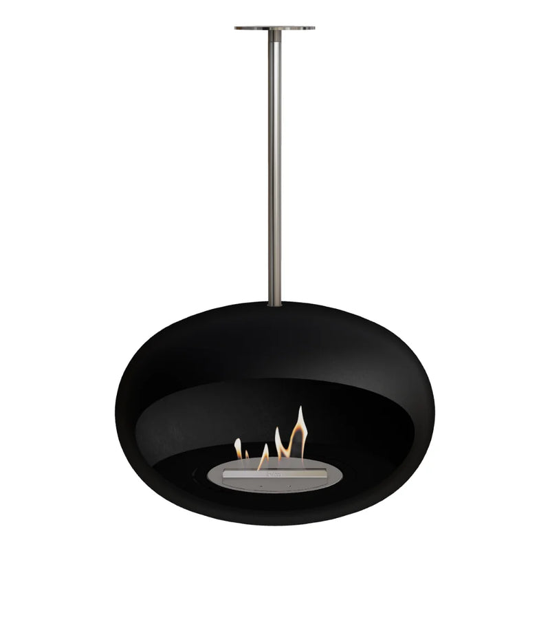 Le Feu Dome Sky – Ceiling-Hung Bioethanol Fireplace, Classic