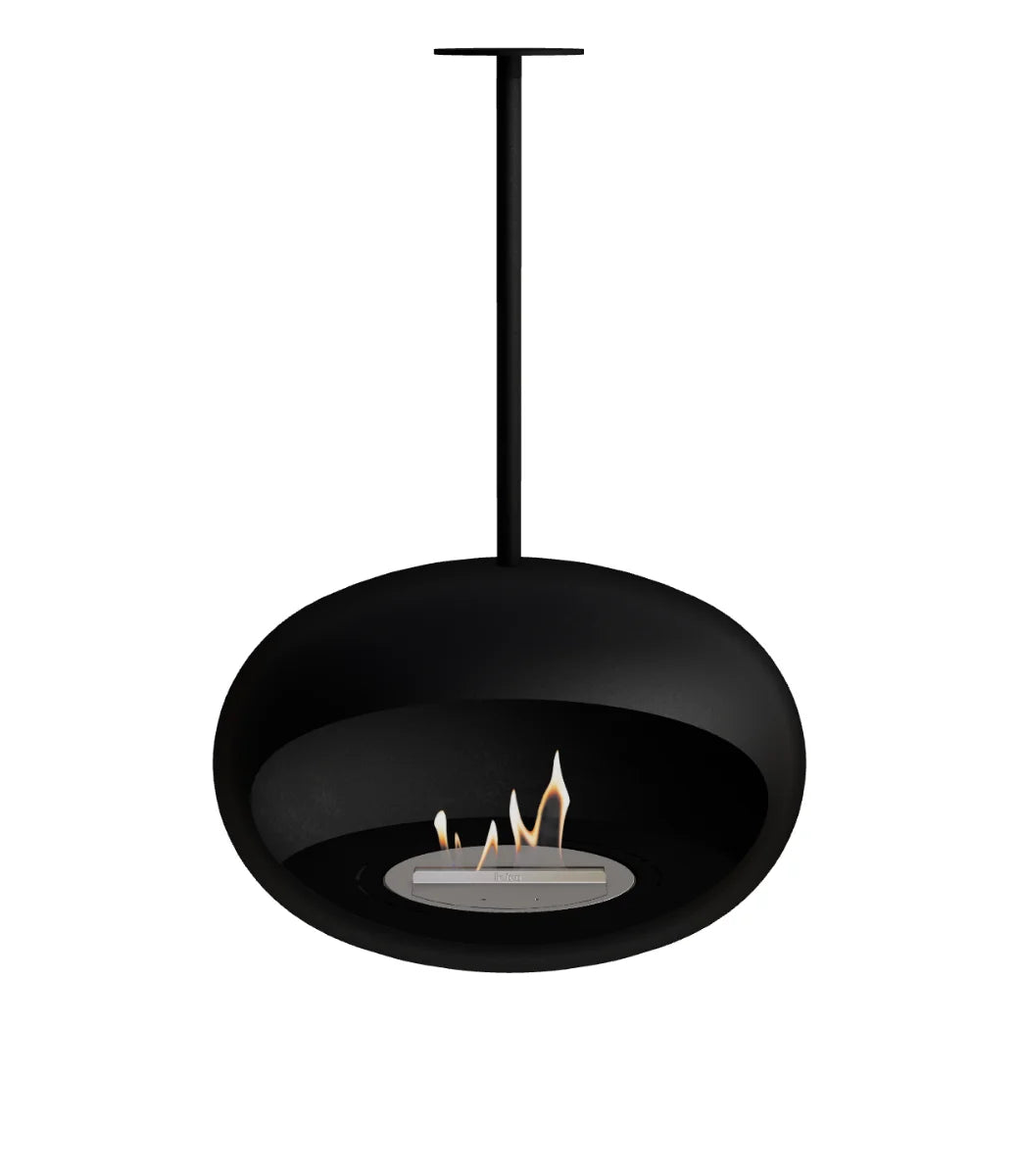 Le Feu Dome Sky – Ceiling-Hung Bioethanol Fireplace, Classic