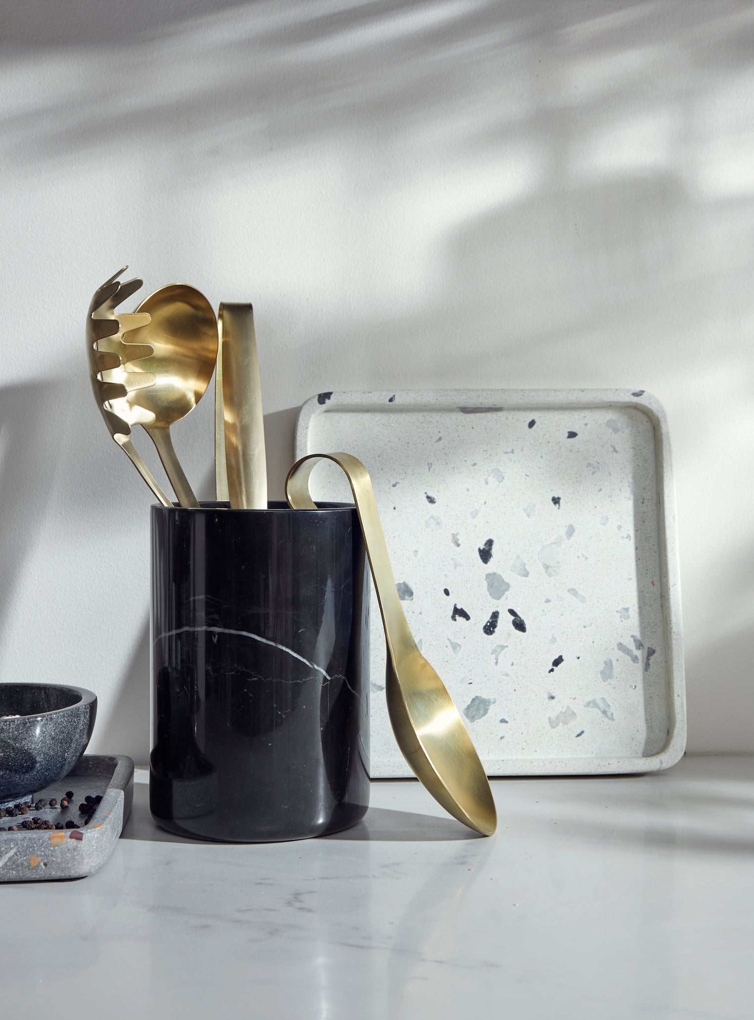 Marble Wine Cooler Black