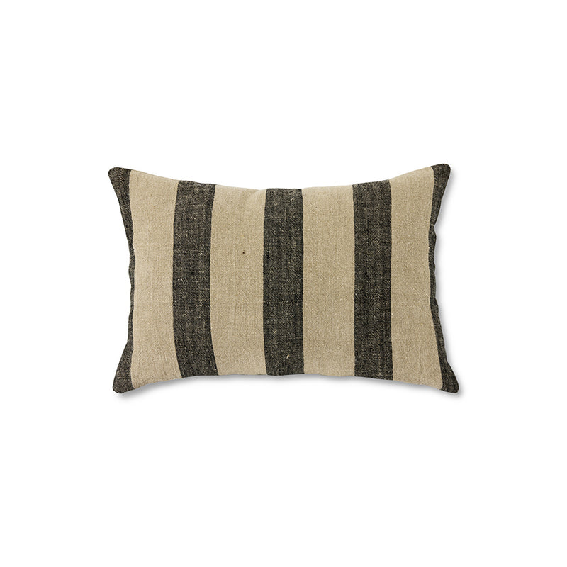 Bayside Linen Cushion by hkliving – 60x40cm Soft Natural Accent