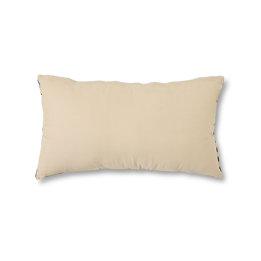 Natural Monochrome Cushion by hkliving â€“ 70x40cm Wool & Silk