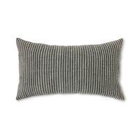 Monochrome Striped Cushion by hkliving â€“ 70x40cm Linen Accent