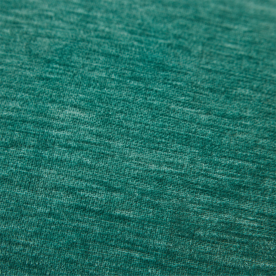 HKLIVING Velvet Cushion, Deep Sea Turquoise, 50 x 35cm