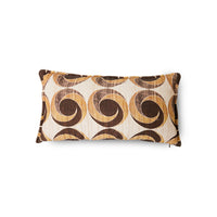 Nostalgic Cushion, Brown and Cream - by Doris for HKLIVING