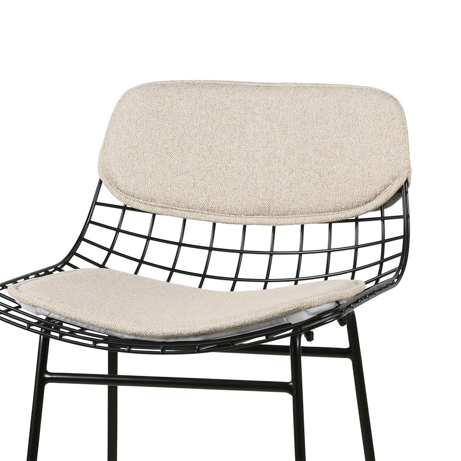 Wire Bar Stool Comfort Pad Set from hkliving